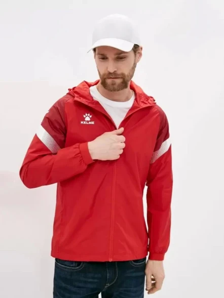 Ветровка KELME Raincoat Red