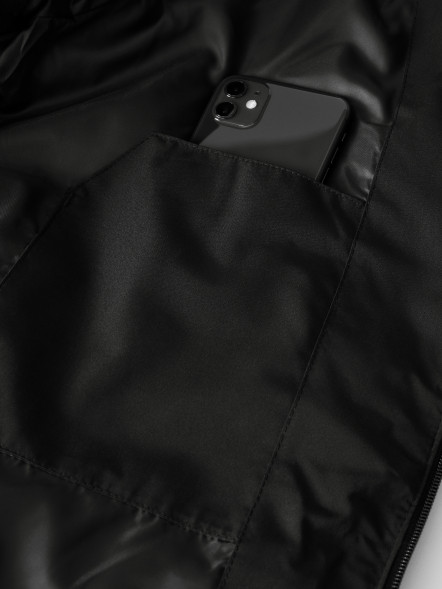 Пуховик FN Snowfall Long Black