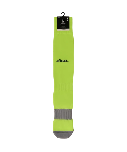 Гетры футбольные JOGEL CAMP BASIC SOCKS, желтый неон/серый/черный