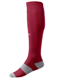 Гетры футбольные JOGEL CAMP BASIC SOCKS, гранатовый/серый/белый