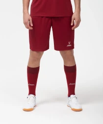 Гетры футбольные JOGEL CAMP BASIC SOCKS, гранатовый/серый/белый