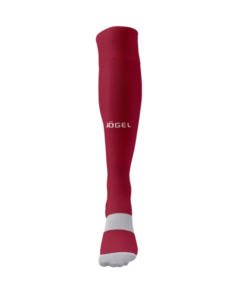 Гетры футбольные JOGEL CAMP BASIC SOCKS, гранатовый/серый/белый
