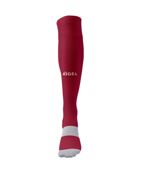 Гетры футбольные JOGEL CAMP BASIC SOCKS, гранатовый/серый/белый