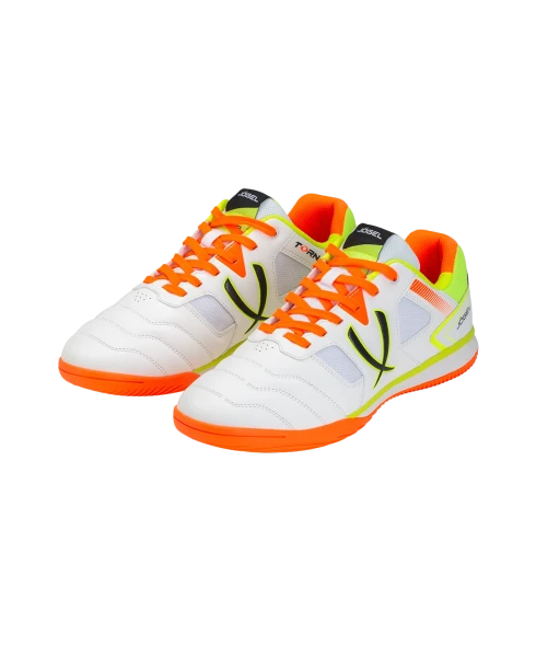 Бутсы зальные JOGEL Tornado 2.0 White/orange