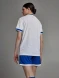 Футбольная форма KELME Short-Sleeved Football Suit (White/Blue)