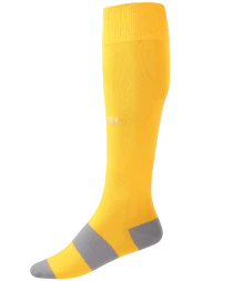 Гетры футбольные JOGEL CAMP BASIC SOCKS, желтый/серый/белый