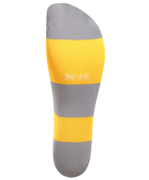Гетры футбольные JOGEL CAMP BASIC SOCKS, желтый/серый/белый
