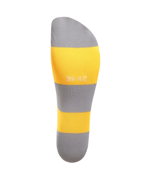 Гетры футбольные JOGEL CAMP BASIC SOCKS, желтый/серый/белый