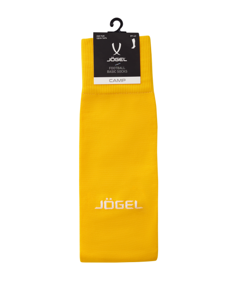 Гетры футбольные JOGEL CAMP BASIC SOCKS, желтый/серый/белый