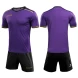Детская футбольная форма KELME S/S Football Set Kid (Light Purple/Black)