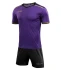 Детская футбольная форма KELME S/S Football Set Kid (Light Purple/Black)