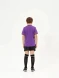 Детская футбольная форма KELME S/S Football Set Kid (Light Purple/Black)