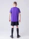 Детская футбольная форма KELME S/S Football Set Kid (Light Purple/Black)