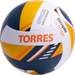 Мяч волейбольный TORRES Simple Orange, V323125