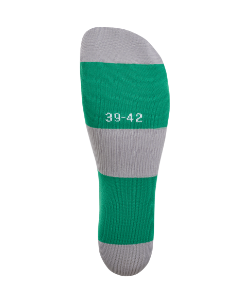 Гетры футбольные JOGEL CAMP BASIC SOCKS, зеленый/серый/белый