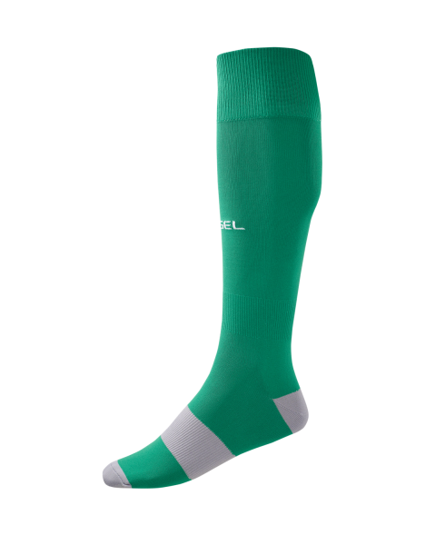 Гетры футбольные JOGEL CAMP BASIC SOCKS, зеленый/серый/белый