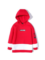 Детское худи KELME Boy's Hooded Sweatshirt Red