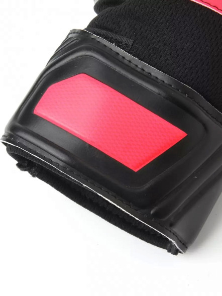 Перчатки вратарские KELME Goalkeeper Gloves (Training Level) (Black/Neon Red)