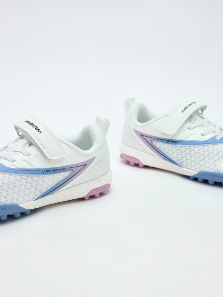 Детские шиповки KELME Children's Football Shoes (TF) White