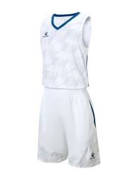 Детская баскетбольная форма KELME Children's Basketball Uniform (White/Blue)