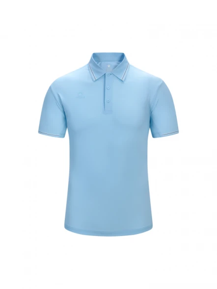 Футболка-поло KELME Men's Polo shirt Light Blue