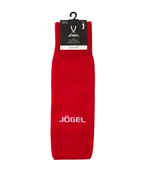 Гетры футбольные JOGEL CAMP BASIC SOCKS, красный/серый/белый