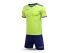 Детская футбольная форма KELME S/S Football Set Kid (Citric/Blue)