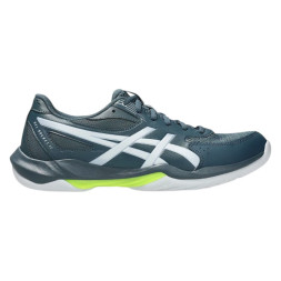 Кроссовки волейб. муж. ASICS Gel-Rocket 12 1071A116 404,р.10(рос.42,5),иск.кожа, текстиль,сине-белый