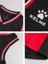 Детская баскетбольная форма KELME Children's Basketball Uniform Black