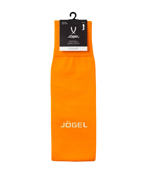 Гетры футбольные JOGEL CAMP BASIC SOCKS, оранжевый/серый/белый