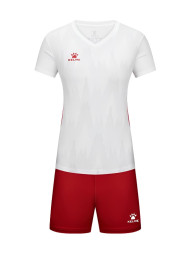 Волейбольная форма KELME Training Suit (White/Red)
