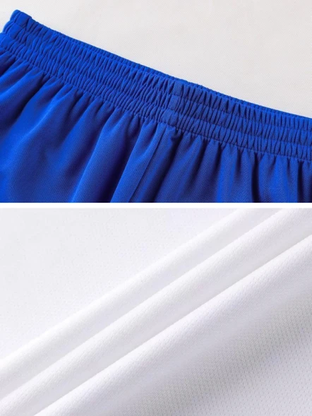 Футбольная форма KELME Short-Sleeved Football Suit (White/Blue)