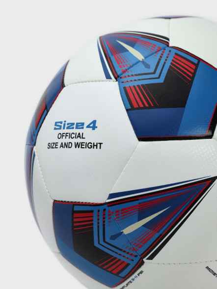 Мяч для футбола KELME Machine Stitched Football (White/Blue)