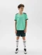 Детская футбольная форма KELME S/S Football Set Kid (Teal/Dark Green)