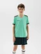 Детская футбольная форма KELME S/S Football Set Kid (Teal/Dark Green)