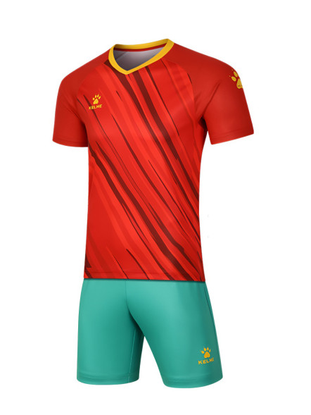 Футбольная форма KELME Football Uniform Set (Red/Teal)