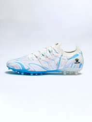 Детские бутсы KELME Children's Football Shoes (MG) White/Light Blue