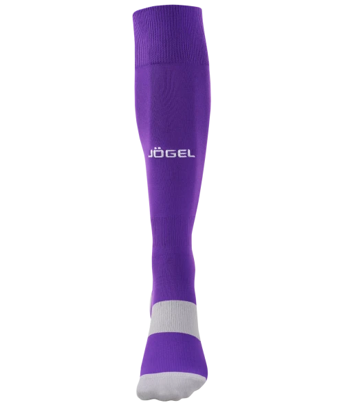 Гетры футбольные JOGEL CAMP BASIC SOCKS, фиолетовый/серый/белый