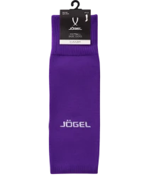 Гетры футбольные JOGEL CAMP BASIC SOCKS, фиолетовый/серый/белый