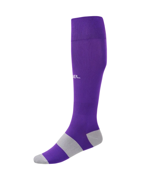 Гетры футбольные JOGEL CAMP BASIC SOCKS, фиолетовый/серый/белый