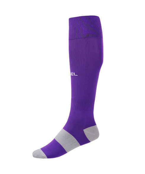 Гетры футбольные JOGEL CAMP BASIC SOCKS, фиолетовый/серый/белый
