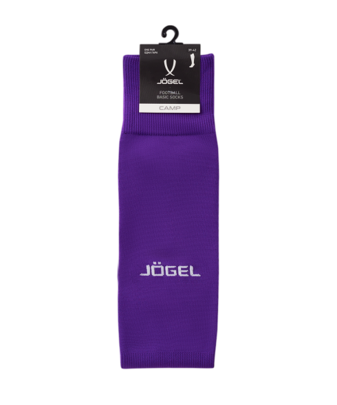 Гетры футбольные JOGEL CAMP BASIC SOCKS, фиолетовый/серый/белый