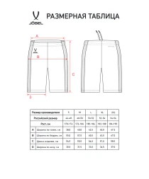 Шорты баскетбольные JOGEL DIVISION PerFormDRY RBF Shorts, белый