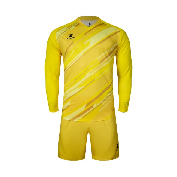 Вратарская форма KELME Long Sleeve Goalkeeper Suit Yellow