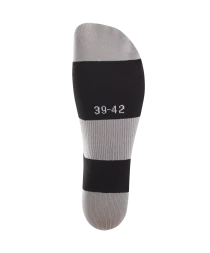 Гетры футбольные JOGEL CAMP BASIC SOCKS, черный/серый/белый