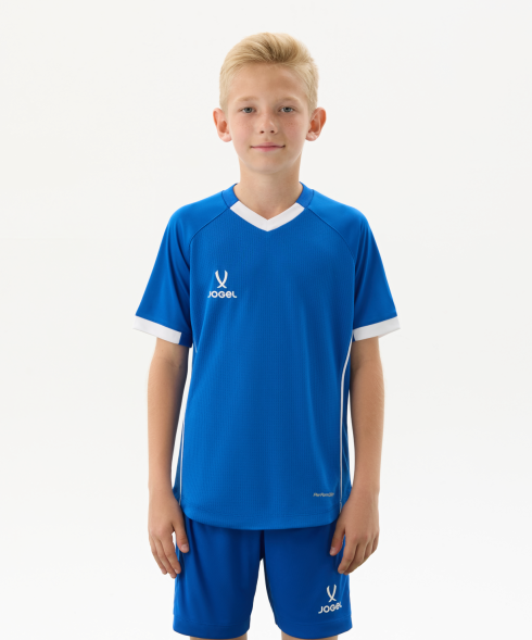 Футболка игровая JOGEL DIVISION PerFormDRY Prisma Jersey, синий, детский