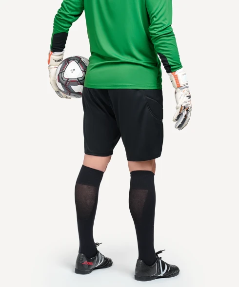 Шорты вратарские JOGEL CAMP GK Short, черный/белый