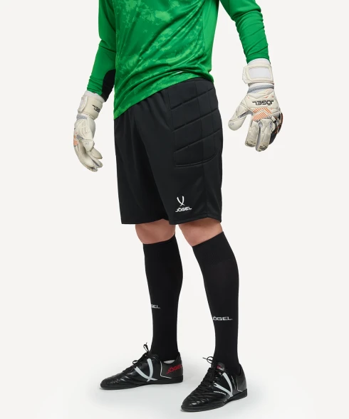 Шорты вратарские JOGEL CAMP GK Short, черный/белый