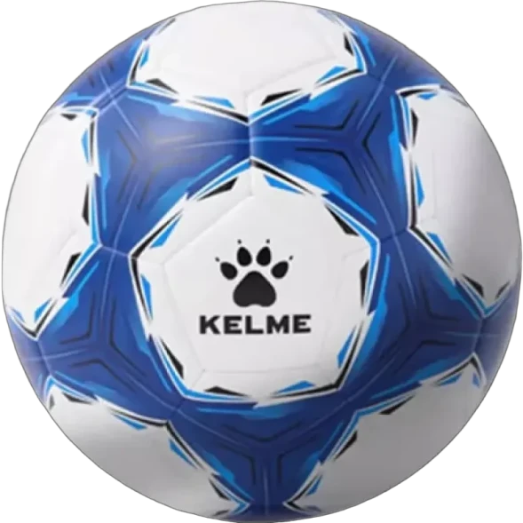Мяч футбольный KELME Machine Stitched Football (White/Blue)