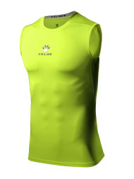 Термобелье (верх) KELME Pro Tights Sleeveless (Citric/Yellow)